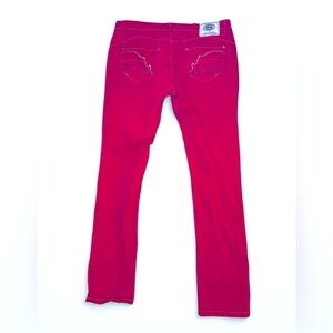 Women's Red Jeans